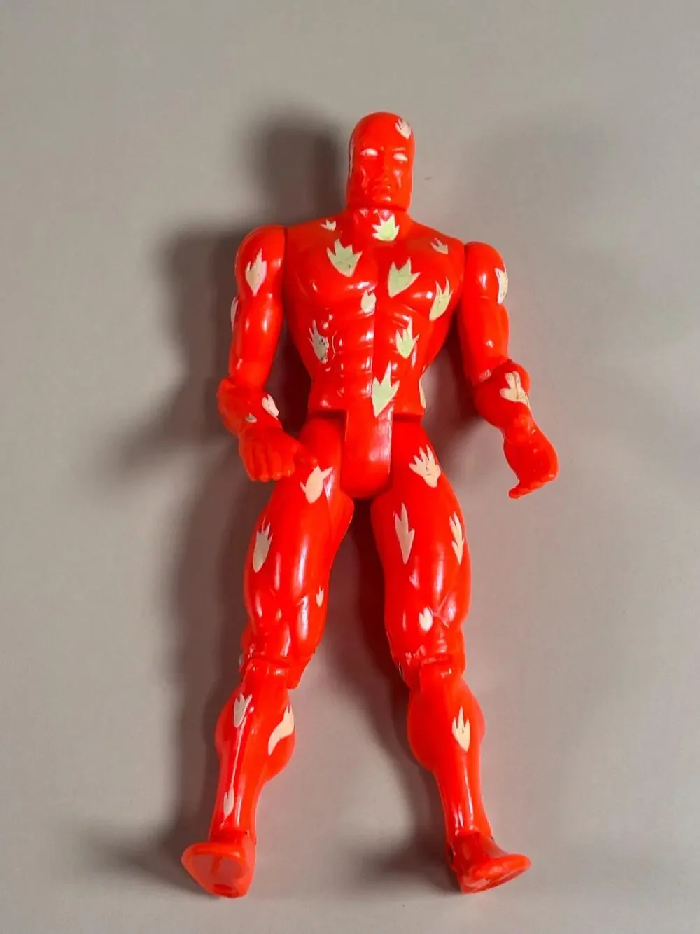 Marvel Universe Fantastic Four 4 5” Human Torch Vintage Figure 1994 Toy Biz